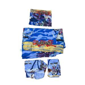 Yu-Gi-Oh! 1996 Kazuki Takahashi Comforter Sheet Pillow Set 86" x 63" Twin Vtg
